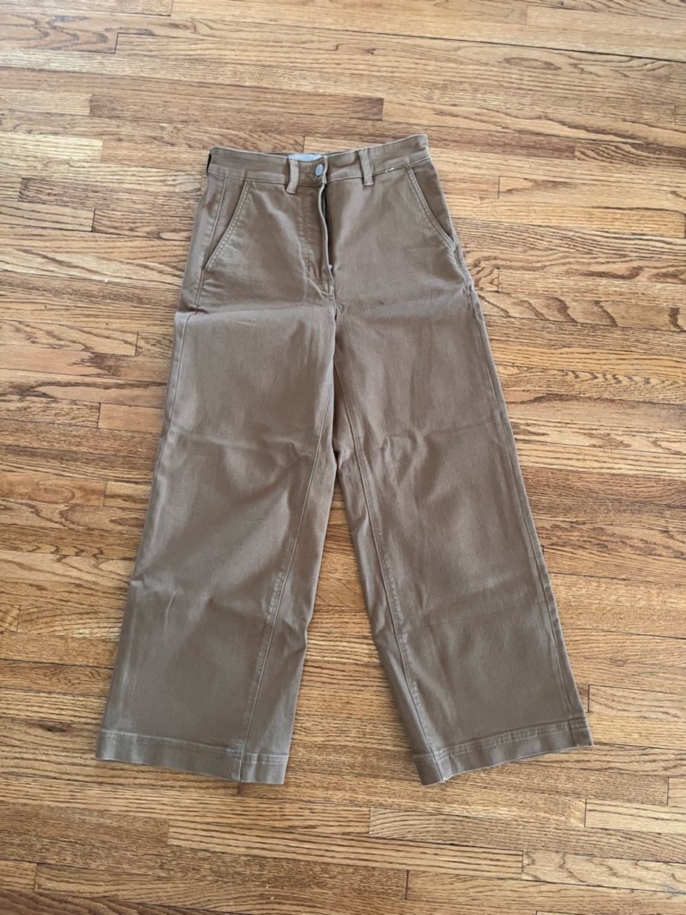Everlane Wide-Leg Pants - Brown